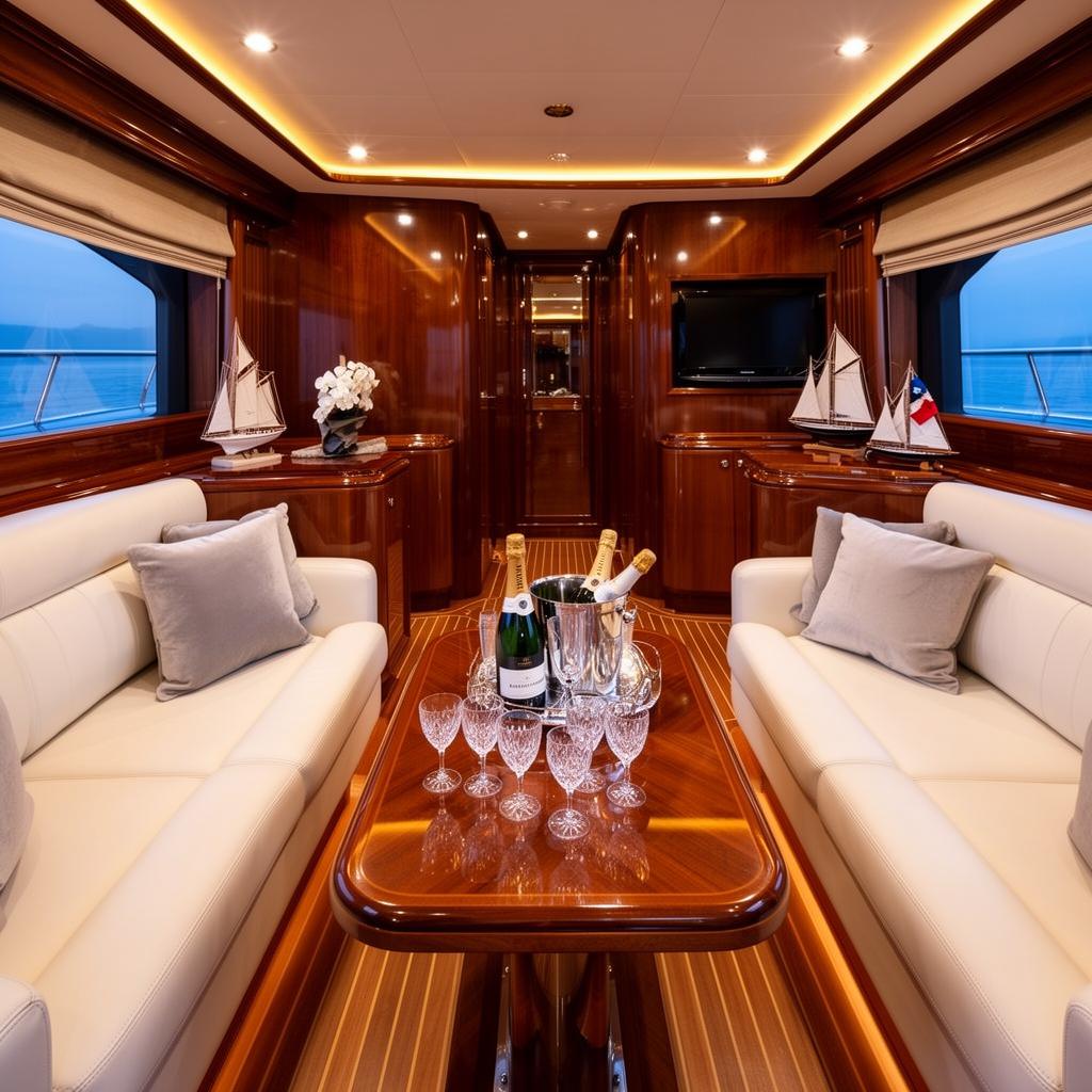 Yacht interior